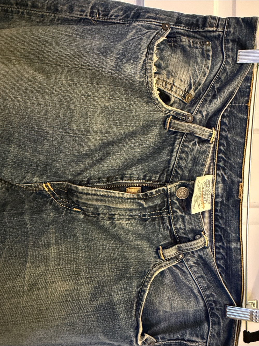 Polo by Ralph Lauren Light Blue Men's Relaxed Jeans - Picture 3 of 8